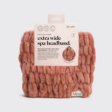 Load image into Gallery viewer, Extra Wide Spa Headband - Dusty Rose