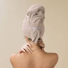Load image into Gallery viewer, VOLO Hero Hair Towel- Latte Luxe Tube: Latte
