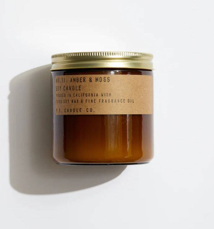 P.F. Candle Co. Amber & Moss