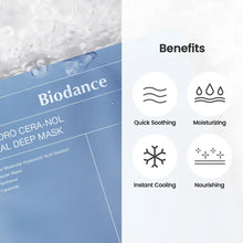 Load image into Gallery viewer, BIODANCE Hydro Cera-nol Real Deep Sheet Mask
