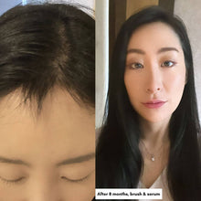 Load image into Gallery viewer, Gua Sha Hair &amp; Scalp Brush: Love Heart Wooden Edition
