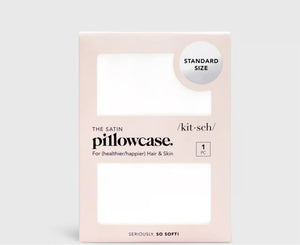 Kitsch Satin Pillowcase-Ivory